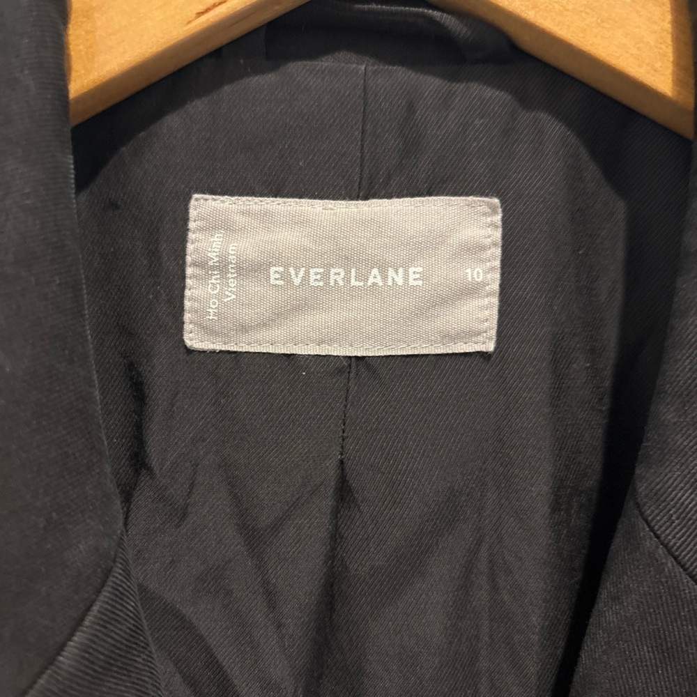 Everlane THE OVERSIZED BLAZER IN LINEN size 10 - Picture 9 of 10